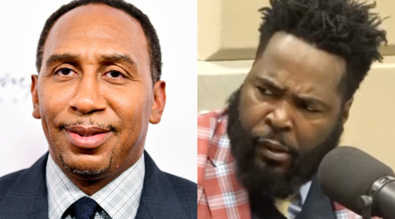 Stephen A. Smith and Dr. Umar Johnson