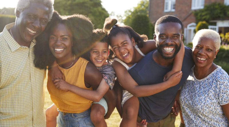 Multi-generation Black family, slavery