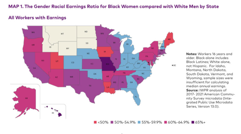 IWPR, Black, white, disparity