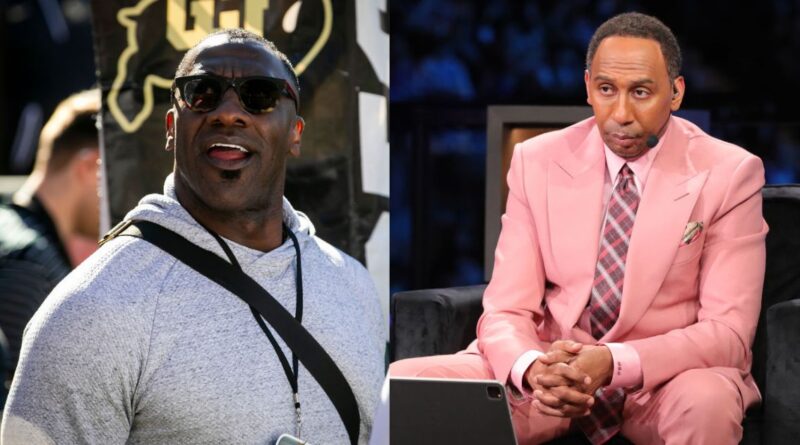 shannon sharpe, stephen a. smith, first take, espn, skip bayless