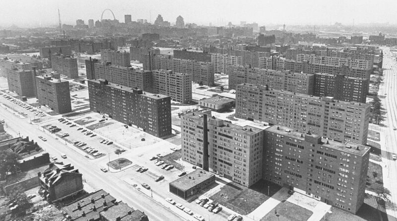 Pruitt-Igoe, St. Louis, spraying, government testing