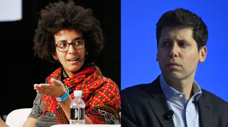 OpenAI, Sam Altman, Timnit Gebru