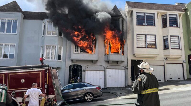 San Francisco Fire Department, Black dog walker