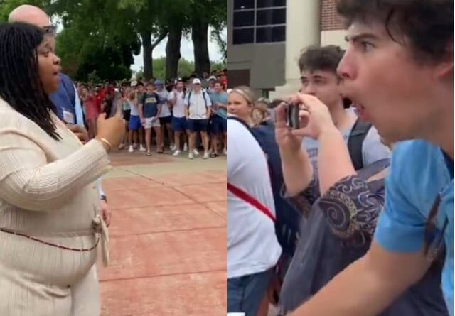 ‘Ole Miss’ student seen on video making monkey noises towards Black woman during pro-Palestine protests