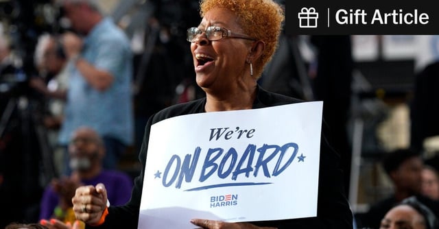 After Propelling Biden in 2020, Black Women Aren’t Eager to Abandon Him Now