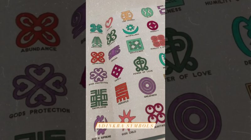 Adinkra Symbols | Coloring the African Diaspora, Vol. 1