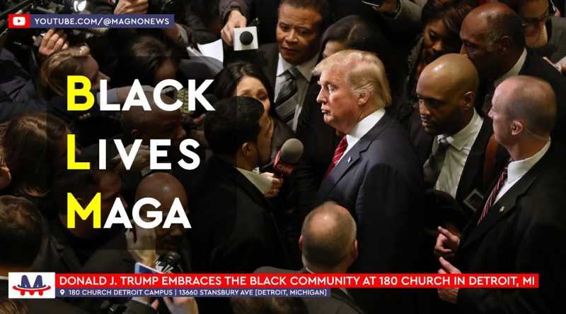 🇺🇸 Donald Trump embraced by Black Community at 180 Church in Detroit, Michigan (June 15, 2024) [CC]